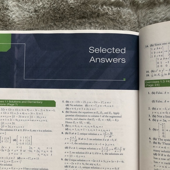 Linear Algebra textbook - Picture 4 of 4